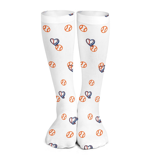 NY Mets Inspired Compression Socks
