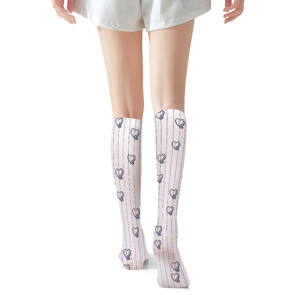 NY Yankees Inspired Compression Socks