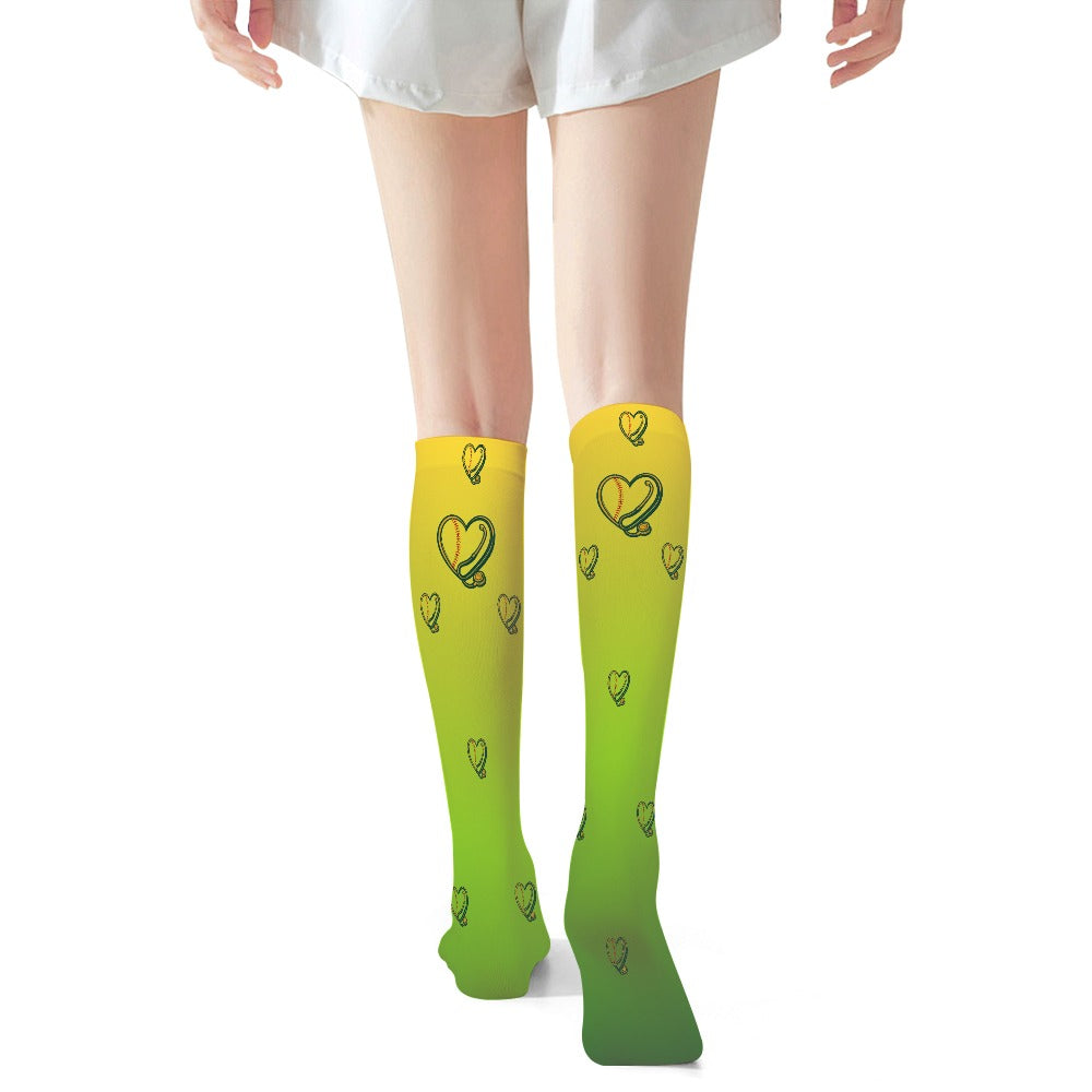 Oakland Inspired Compression Socks