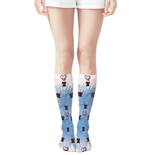 Philadelphia Inspired Compression Socks