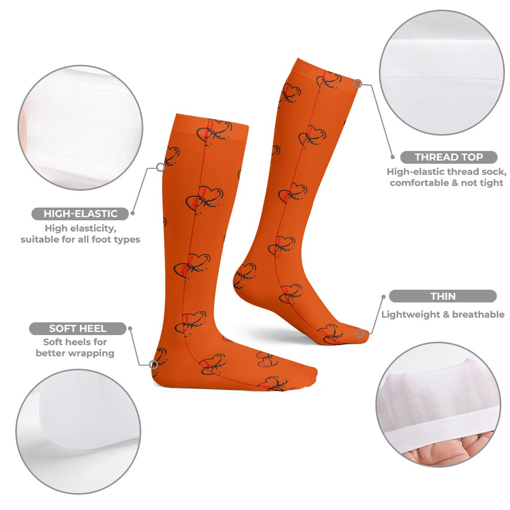 Baltimore Inspired Compression Socks