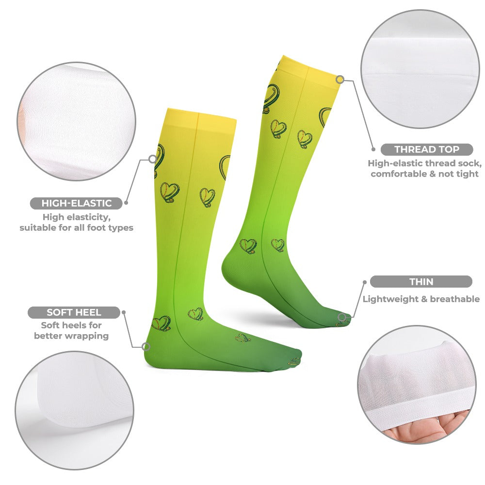 Oakland Inspired Compression Socks