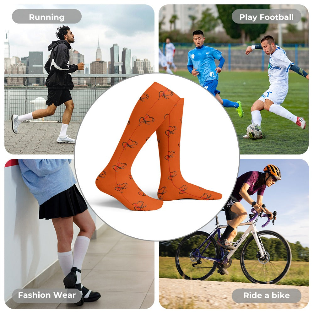 Baltimore Inspired Compression Socks