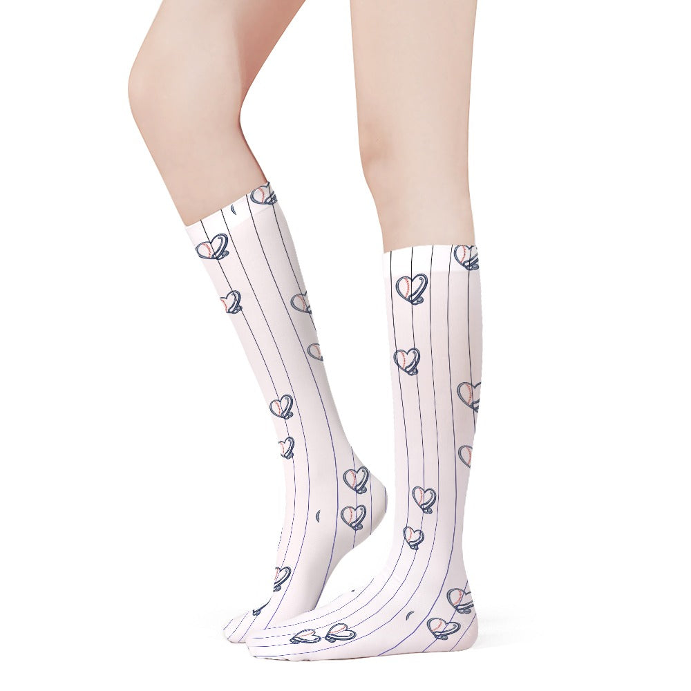 NY Yankees Inspired Compression Socks