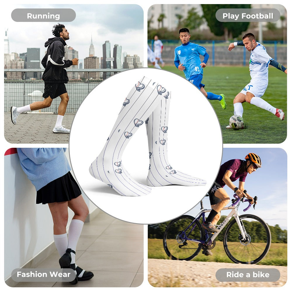 NY Yankees Inspired Compression Socks