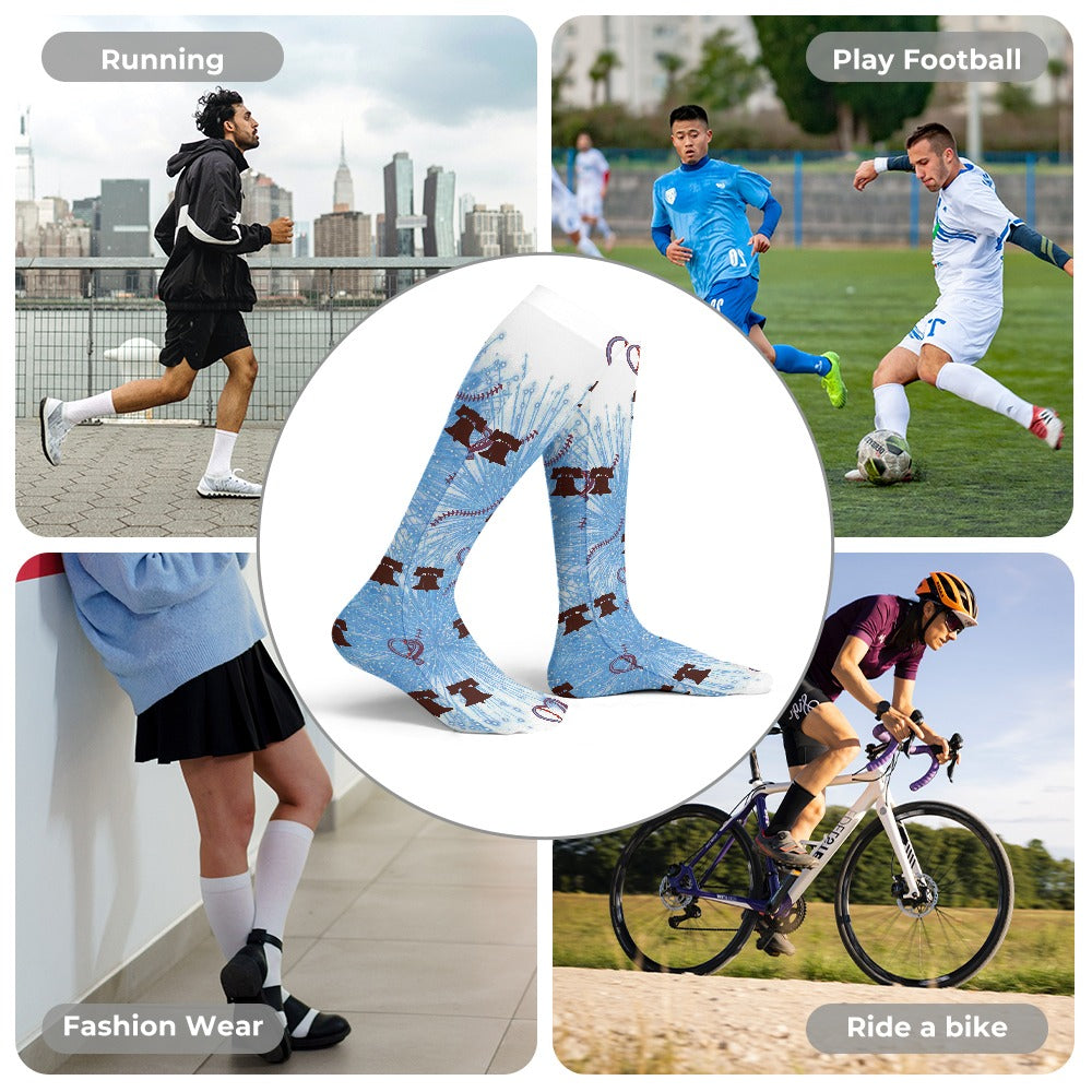 Philadelphia Inspired Compression Socks