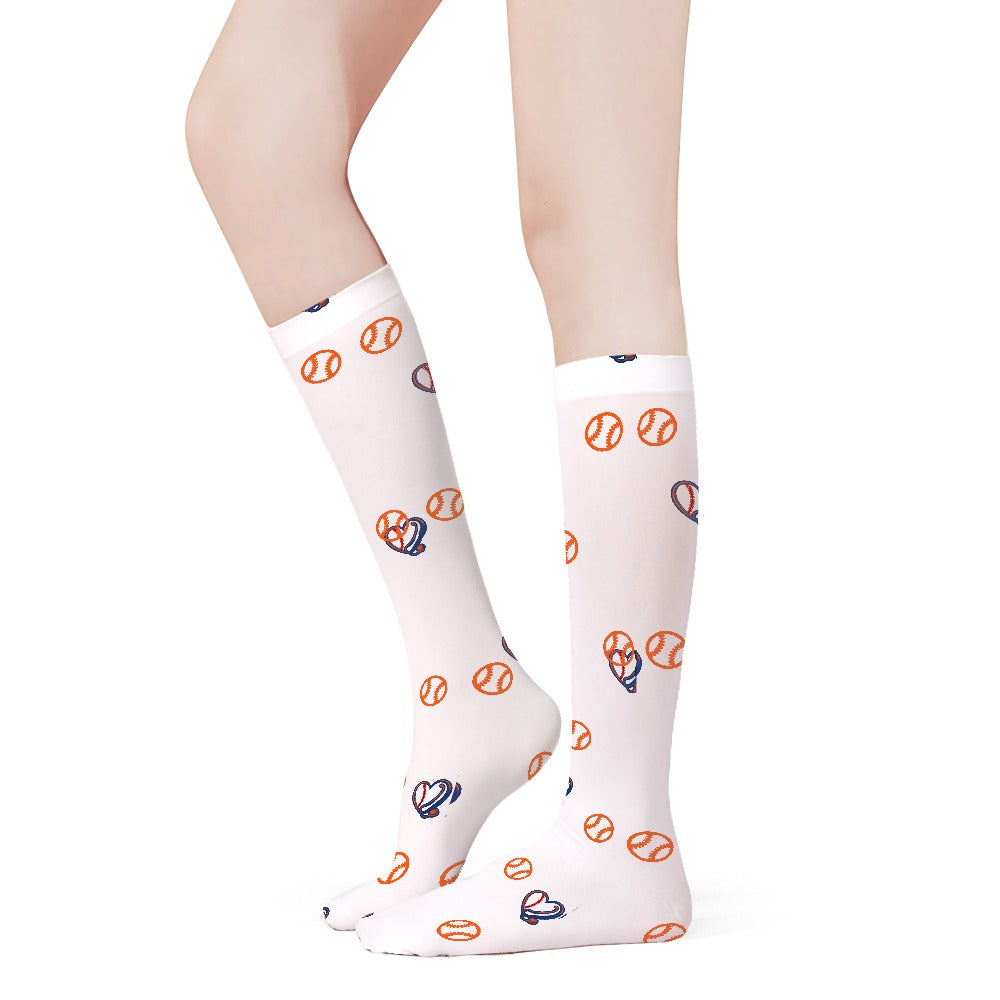 NY Mets Inspired Compression Socks