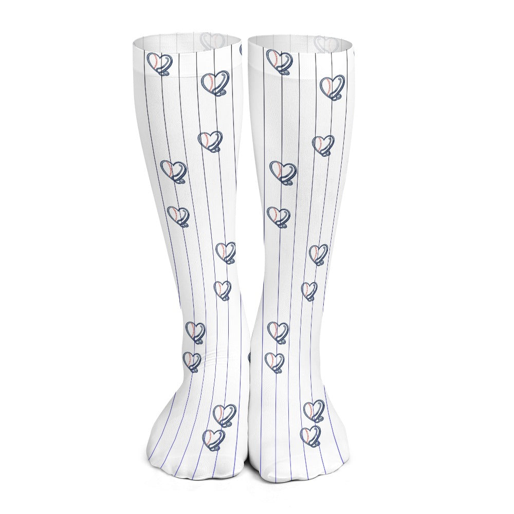 NY Yankees Inspired Compression Socks